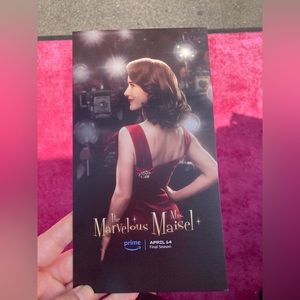 Mrs Maisel Marvelous Mile Rare NYC Map April 14, 2023 - Saks - Rachel Brosnahan